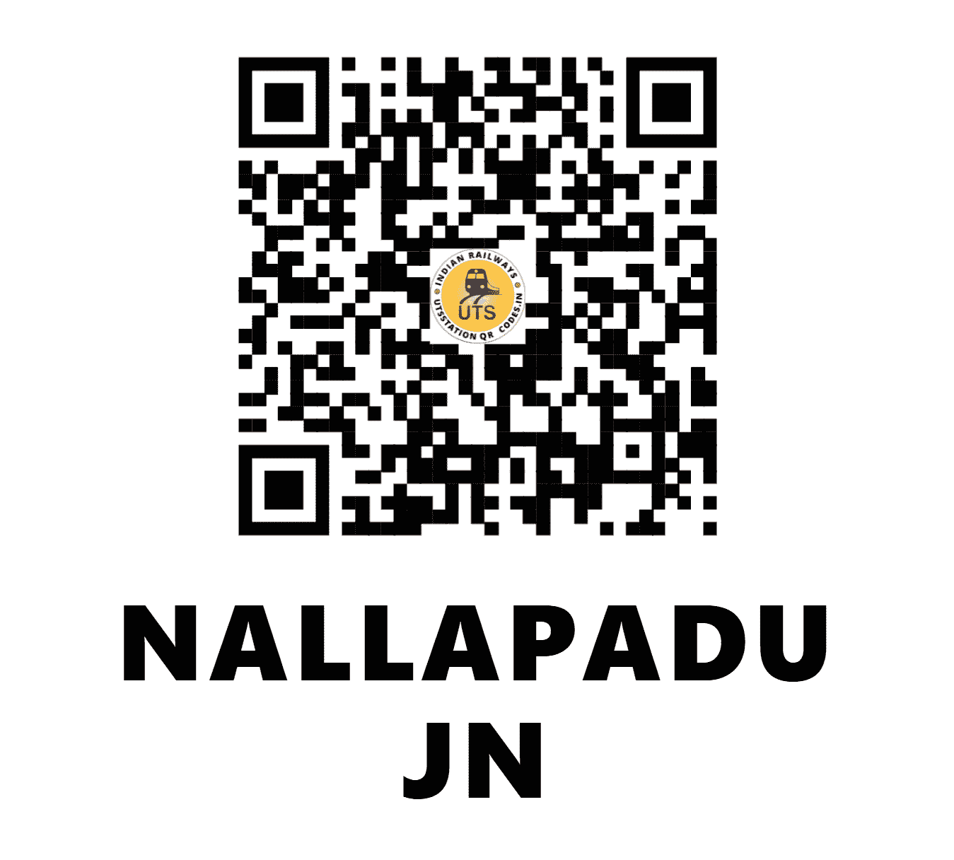 UTS QR Code for NALLAPADU JN - NLPD - SC (ANDHRA PRADESH)